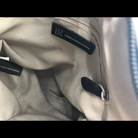 INC Satchel - Black - Picture 3 of 9